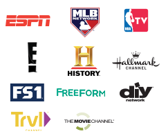 Logos de los mejores canales con Dish Latino