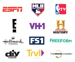 Logos de los mejores canales con Dish Latino