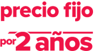 Precio fijo garantizado por 2 años image